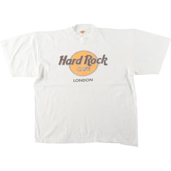 古着 HARD ROCK CAFE ハードロックカフェ アドバタイジングTシャツ メンズL相当 /eaa659625