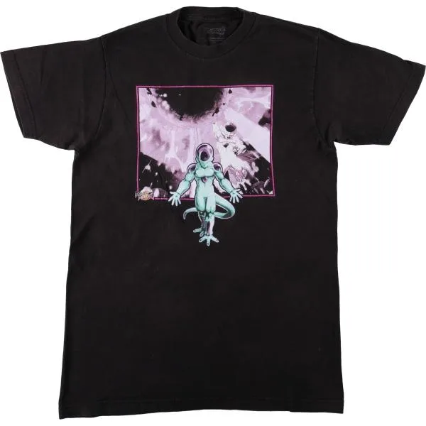 古着 DRAGONBALL SUPER ドラゴンボール超 フリーザ アニメ キャラクタープリントTシャツ メンズM相当 /eaa662449