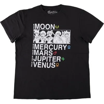 古着 Sailor Moon 美少女戦士セーラームーン アニメ キャラクタープリントTシャツ メンズL相当 /eaa662497
