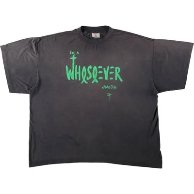 古着 90年代 Tee Jays HEF-T プリントTシャツ USA製 メンズXXXL相当 ヴィンテージ /eaa667253