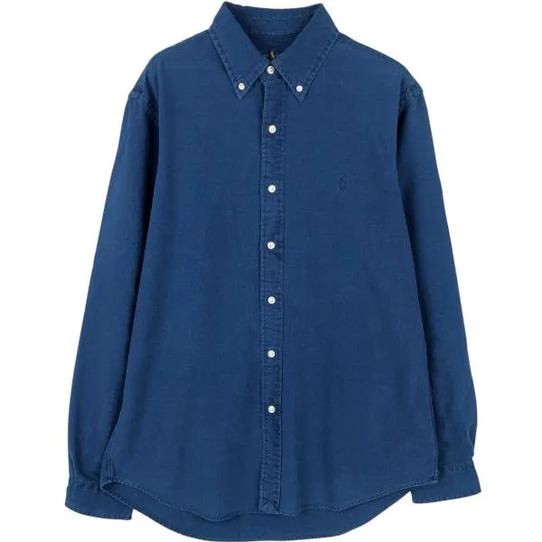 古着 ラルフローレン Ralph Lauren 長袖 ボタンダウンシャツ メンズM相当 /eaa669030