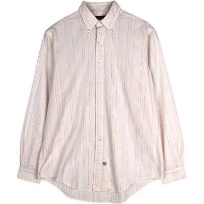 古着 ラルフローレン Ralph Lauren 長袖 ボタンダウンストライプシャツ メンズL相当 /eaa669101