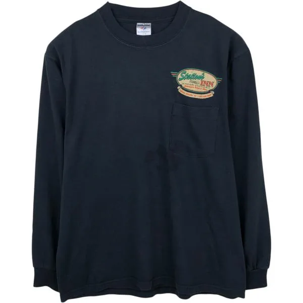 古着 00年代 ジャージーズ Jerzees モーターサイクル ロングTシャツ ロンT メンズL相当 /eaa669176