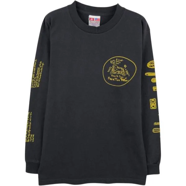 古着 BAYSIDE ロングTシャツ ロンT USA製 メンズS相当 /eaa669194