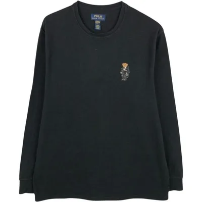 古着 ラルフローレン Ralph Lauren POLO RALPH LAUREN SLEEPWEAR ポロベア サーマルロンT ハニカム メンズXL相当 /eaa669423