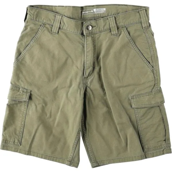 古着 カーハート Carhartt RELAXED FIT ダック カーゴショーツ ショートパンツ メンズw31相当 /eaa669714