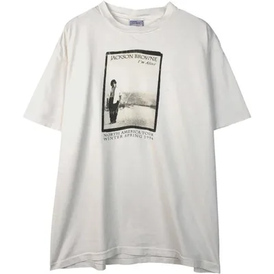 古着 All Sport Jackson Browne ジャクソン ブラウン バンドTシャツ バンT USA製 メンズXL相当 /eaa670228