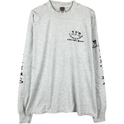 古着 90年代 フルーツオブザルーム FRUIT OF THE LOOM BEST ロングTシャツ ロンT USA製 メンズXL相当 ヴィンテージ /eaa671424