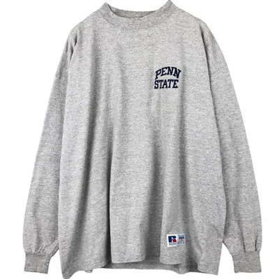 古着 90年代 ラッセル Russell ロングTシャツ ロンT USA製 メンズXL相当 ヴィンテージ /eaa671431