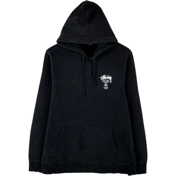 古着 ステューシー STUSSY スウェットプルオーバーパーカー メンズL相当 /eaa671704