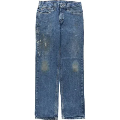 古着 カーハート Carhartt FRシリーズ RELAXED FIT ストレートデニムパンツ メンズw34相当 /eaa672981