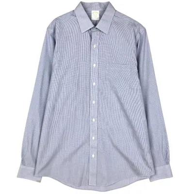 古着 ブルックスブラザーズ Brooks Brothers Est.1818 MILANO 長袖 チェックシャツ メンズXL相当 /eaa673034
