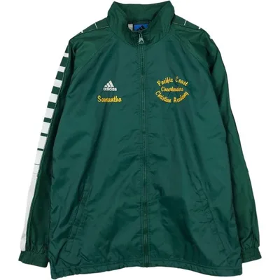 古着 90~00年代 アディダス adidas TEAM カレッジ ナイロンジャケット メンズL相当 /eaa673362