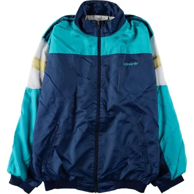 古着 80年代 アディダス adidas ナイロンジャケット メンズXL相当 ヴィンテージ /eaa673378