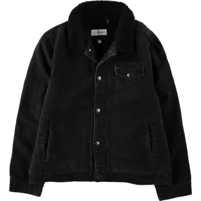 古着 カルバンクライン Calvin klein ボアトラッカージャケット 中綿入り ダックワークジャケット メンズL相当 /eaa673767
