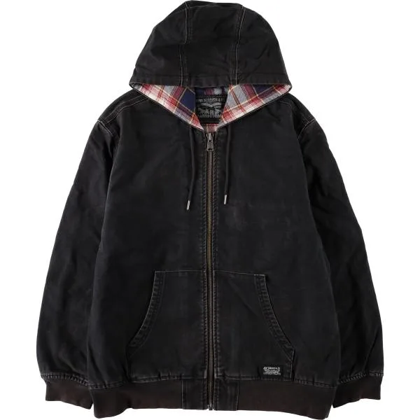 古着 リーバイス Levi's ダックフルジップパーカー メンズM相当 /eaa673768