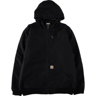 古着 カーハート Carhartt アクティブジャケット中綿入り ダックフルジップパーカー メンズXL相当 /eaa673773