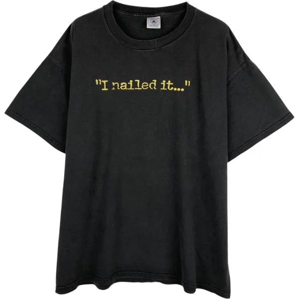 古着 00年代 デルタ DELTA キリスト教 メッセージプリントTシャツ メンズXL相当 /eaa674223