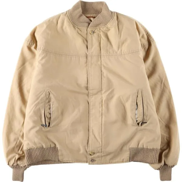 古着 80年代 Catalina Varsity 中綿入り ダービージャケット カップショルダージャケット USA製 メンズL相当 ヴィンテージ /eaa674721