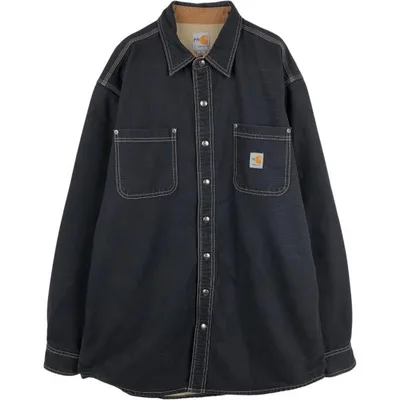 古着 カーハート Carhartt FRシリーズ 長袖 ダックワークシャツ メンズL相当 /eaa674900