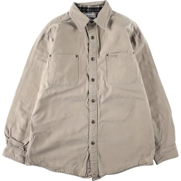 古着 カーハート Carhartt ダックワークシャツジャケット メンズL相当 /eaa675071