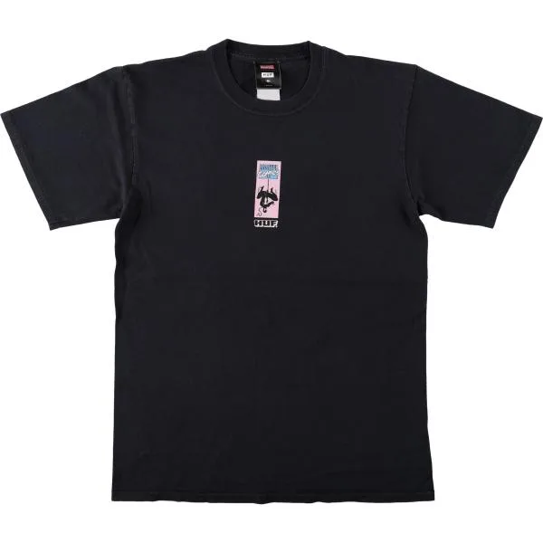 古着 マーベル MARVEL HUF SPIDER MAN スパイダーマン キャラクタープリントTシャツ メンズM相当 /eaa675121