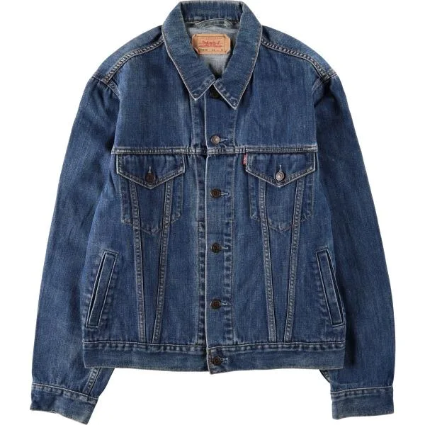 古着 00年代 リーバイス Levi's 70550-0414 ユーロモデル デニムジャケット Gジャン メンズM相当 /eaa675259
