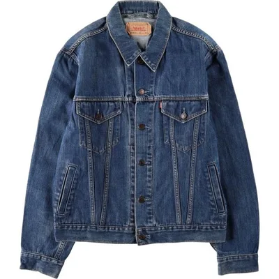 古着 00年代 リーバイス Levi's 70550-0414 ユーロモデル デニムジャケット Gジャン メンズM相当 /eaa675259