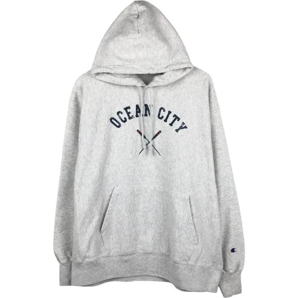 古着 チャンピオン Champion REVERSE WEAVE リバースウィーブ カレッジ スウェットプルオーバーパーカー メンズXL相当 /eaa675339