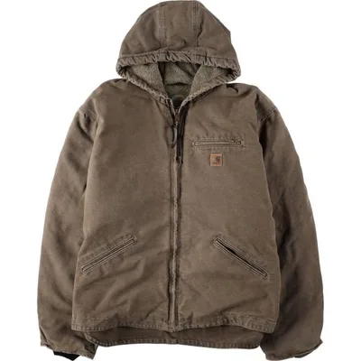 古着 カーハート Carhartt シエラジャケット 中綿入り ダックフルジップパーカー メンズXXL相当 /eaa675574