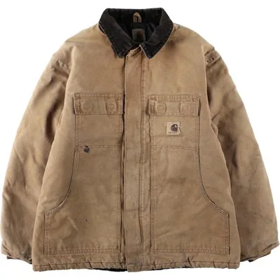 古着 00年代 カーハート Carhartt トラディショナルコート 中綿入り ダックワークジャケット メンズL相当 /eaa675596