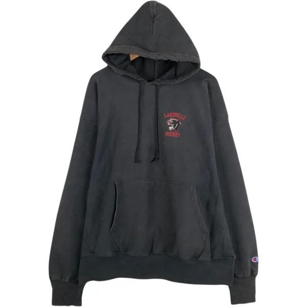 古着 00年代 チャンピオン Champion REVERSE WEAVE リバースウィーブ カレッジ スウェットフルジップパーカー メンズXL相当 /eaa675812