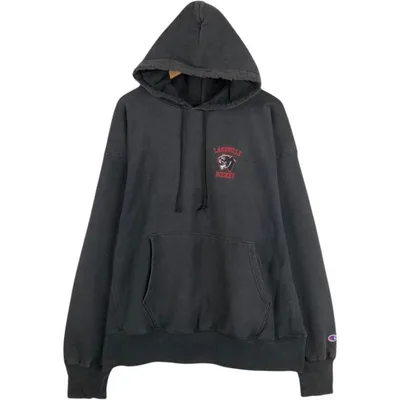 古着 00年代 チャンピオン Champion REVERSE WEAVE リバースウィーブ カレッジ スウェットフルジップパーカー メンズXL相当 /eaa675812
