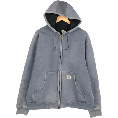 古着 カーハート Carhartt スウェットフルジップパーカー メンズXL相当 /eaa676030