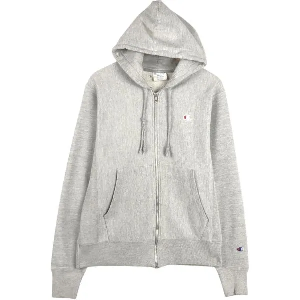 古着 チャンピオン Champion REVERSE WEAVE リバースウィーブ スウェットフルジップパーカー メンズS相当 /eaa676038