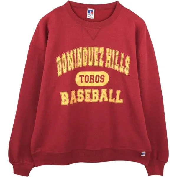 古着 90年代 ラッセル Russell ATHLETIC カレッジスウェットシャツ トレーナー USA製 メンズXL相当 ヴィンテージ /eaa676219