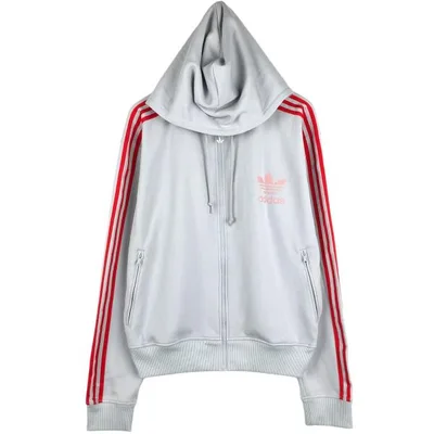 古着 00年代 アディダス adidas ORIGINALS オリジナルス トレフォイルロゴ ジャージパーカー トラックジャケット メンズXL相当 /eaa676307