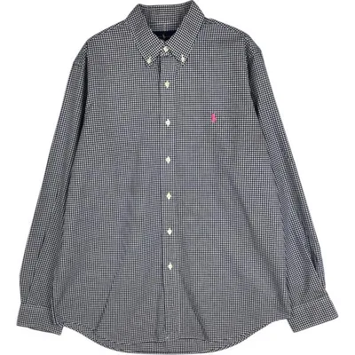 古着 00年代 ラルフローレン Ralph Lauren 長袖 ボタンダウンチェックシャツ メンズL相当 ボタンダウン /eaa676559