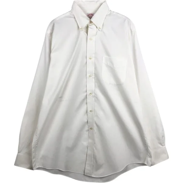 古着 ブルックスブラザーズ Brooks Brothers Est.1818 長袖 ボタンダウンシャツ メンズL相当 /eaa676844