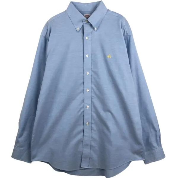 古着 ブルックスブラザーズ Brooks Brothers Est.1818 長袖 ボタンダウンシャツ メンズL相当 /eaa676848
