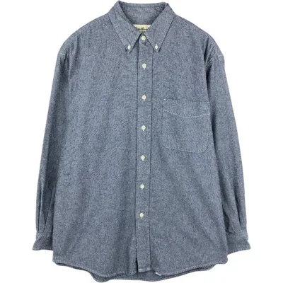 古着 エディーバウアー Eddie Bauer 長袖 ボタンダウンシャツ メンズM相当 /eaa676861