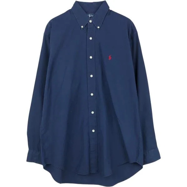 古着 ラルフローレン Ralph Lauren BLAKE 長袖 ボタンダウンシャツ メンズXL相当 /eaa676918
