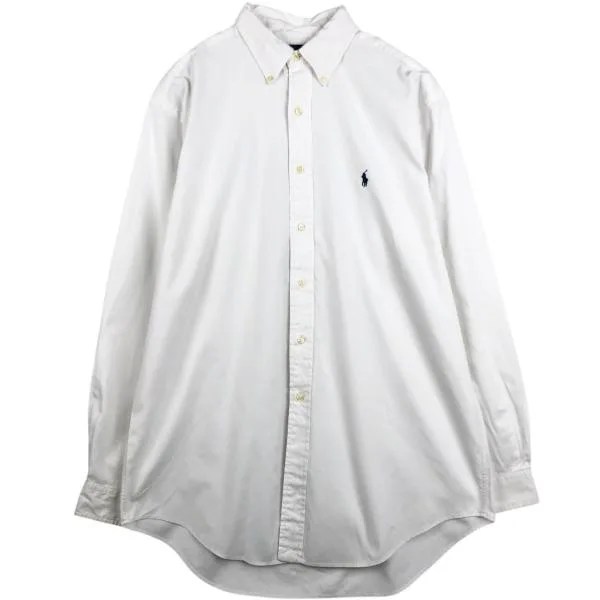 古着 ラルフローレン Ralph Lauren CLASSIC FIT 長袖 ボタンダウンシャツ メンズL相当 /eaa676936
