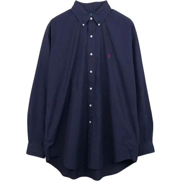 古着 ラルフローレン Ralph Lauren BLAKE 長袖 ボタンダウンシャツ メンズL相当 /eaa676940