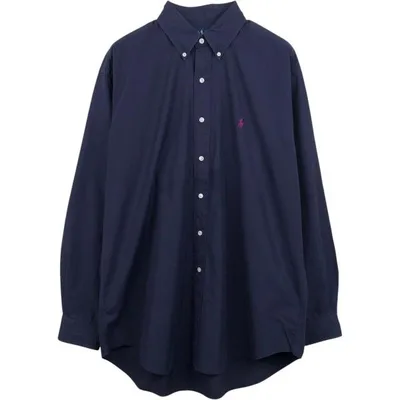 古着 ラルフローレン Ralph Lauren BLAKE 長袖 ボタンダウンシャツ メンズL相当 /eaa676940