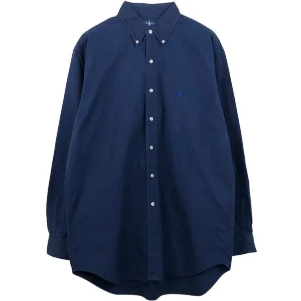 古着 ラルフローレン Ralph Lauren BLAKE 長袖 ボタンダウンシャツ メンズM相当 /eaa676942