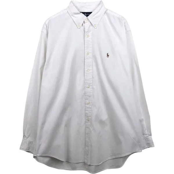 古着 ラルフローレン Ralph Lauren YARMOUTH 長袖 ボタンダウンシャツ メンズXL相当 /eaa676944