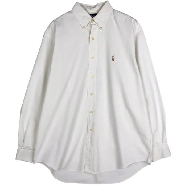 古着 ラルフローレン Ralph Lauren YARMOUTH 長袖 ボタンダウンシャツ メンズXL相当 /eaa676966