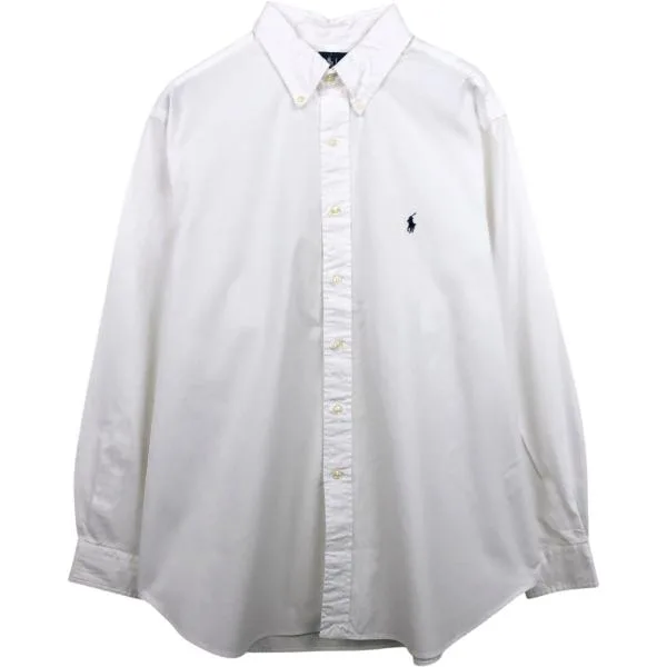 古着 ラルフローレン Ralph Lauren CLASSIC FIT 長袖 ボタンダウンシャツ メンズXL相当 /eaa676977