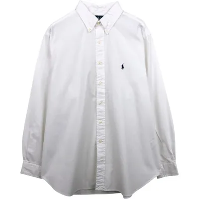 古着 ラルフローレン Ralph Lauren CLASSIC FIT 長袖 ボタンダウンシャツ メンズXL相当 /eaa676977